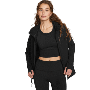 Women's Sandstone Backbone Grid Hoodie