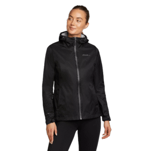 Women's Cloud Cap Waterproof Packable Hooded Rain Jacket
