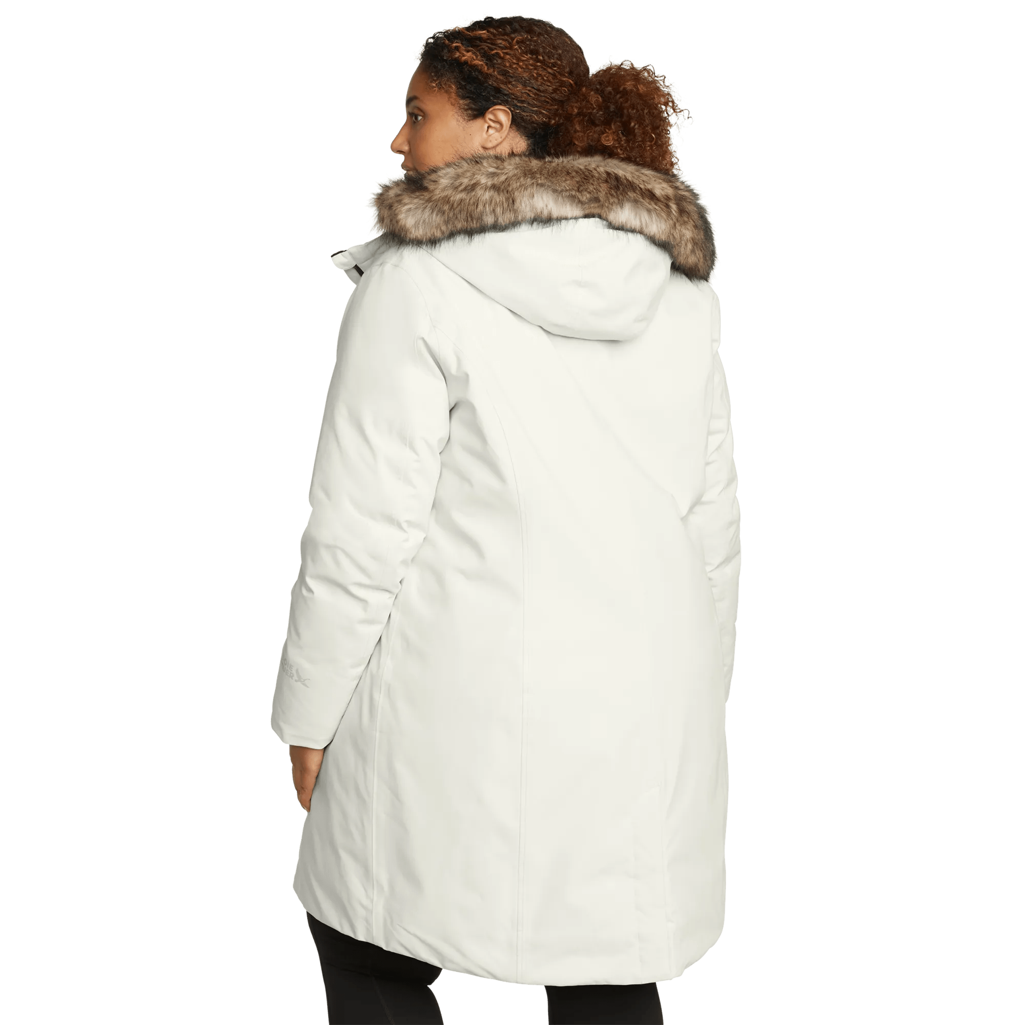 Women's Olympia Waterproof Down Hooded Stadium Coat - Image 2